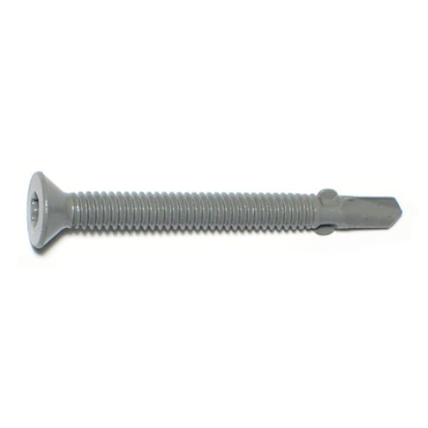 Saberdrive Self-Drilling Screw, #14 x 2-1/2 in, Gray Ruspert Steel Flat Head Torx Drive, 2000 PK 09746 - main